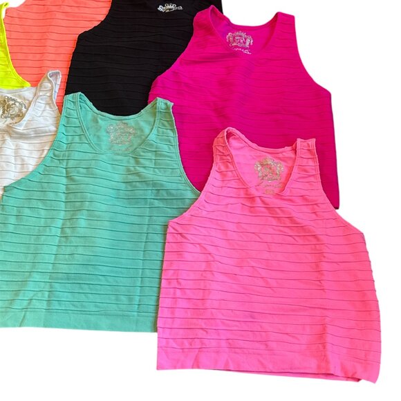 7 NEW Sugarlips Ribbed Tank Tops - Picture 2 of 11
